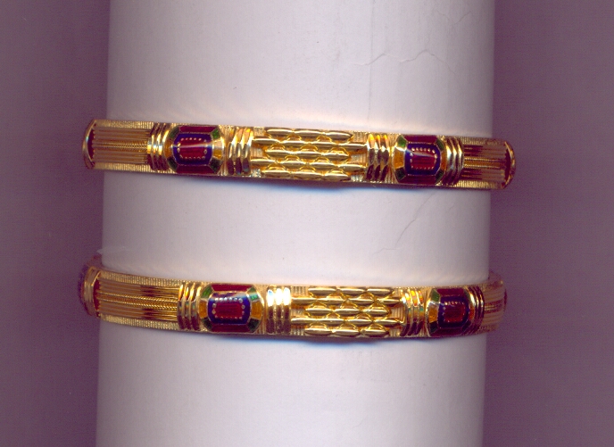 GOLD BANGLE PLAIN FANCY