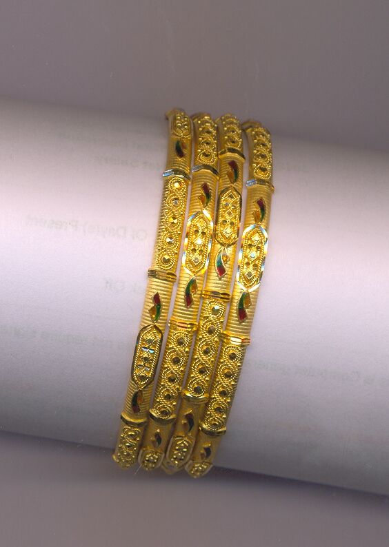 GOLD BANGLE PLAIN FANCY