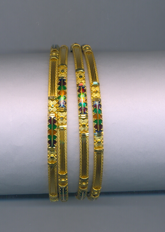 GOLD BANGLE PLAIN FANCY