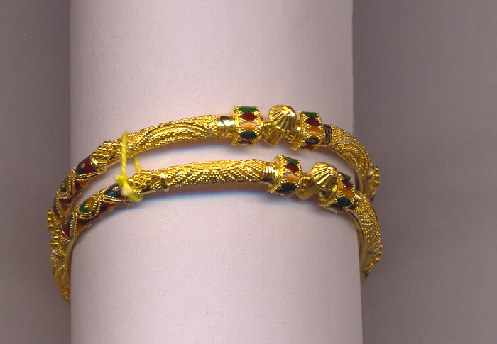 GOLD BANGLE PLAIN FANCY
