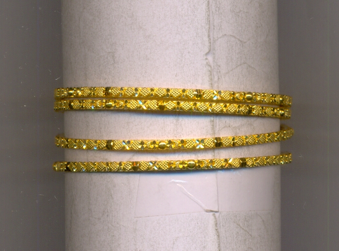 GOLD BANGLE PLAIN FANCY