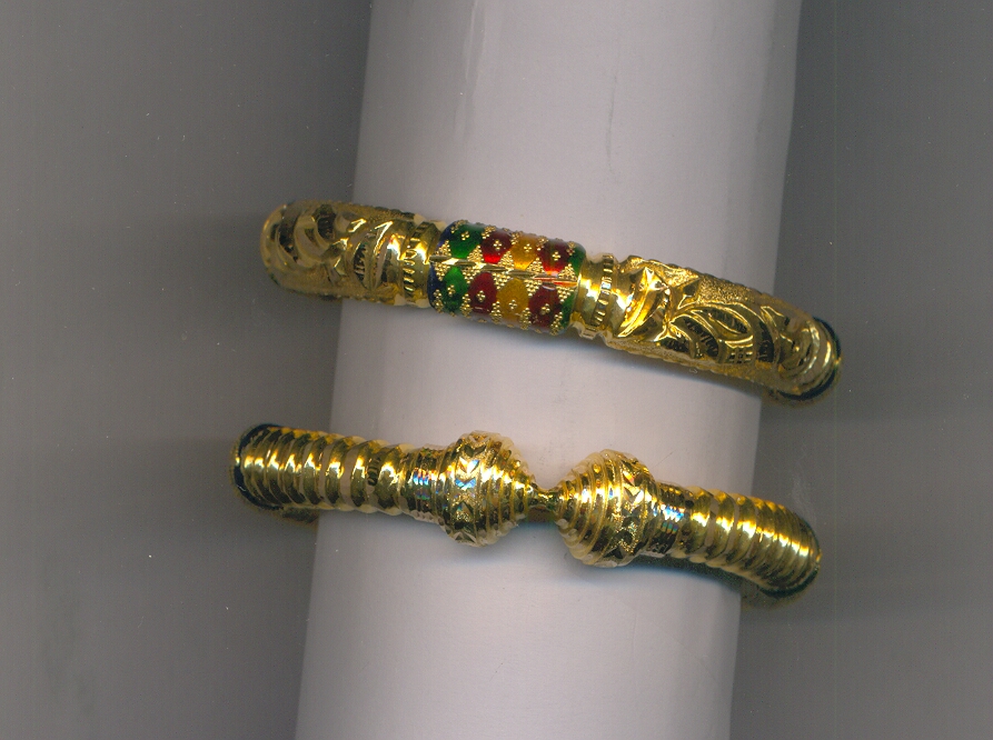 GOLD BANGLE PLAIN FANCY