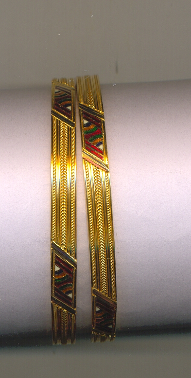 GOLD BANGLE PLAIN FANCY