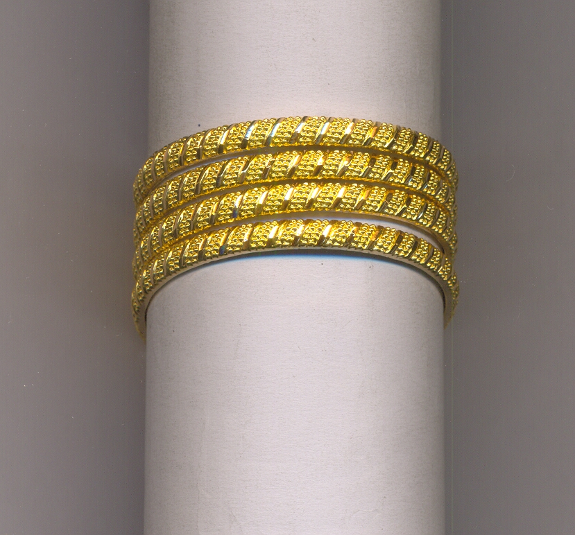 GOLD BANGLE PLAIN FANCY