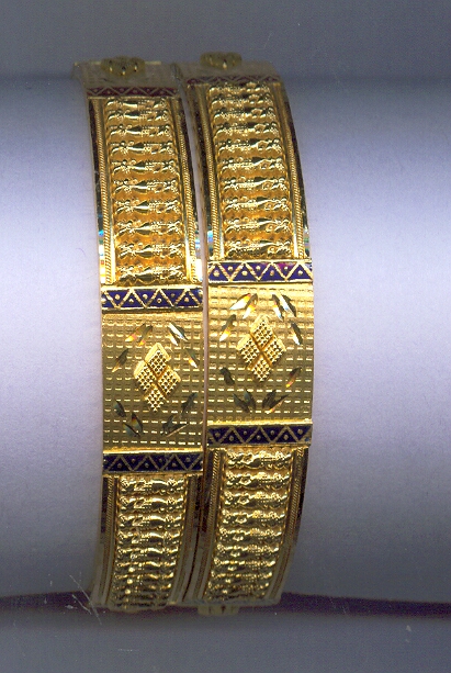 GOLD BANGLE PLAIN FANCY