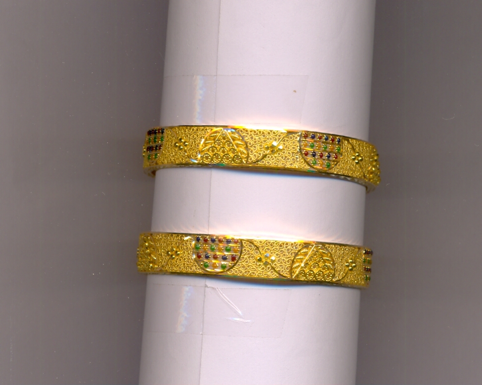 GOLD BANGLE PLAIN FANCY