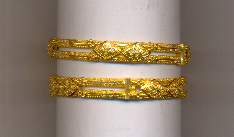 GOLD BANGLE PLAIN FANCY