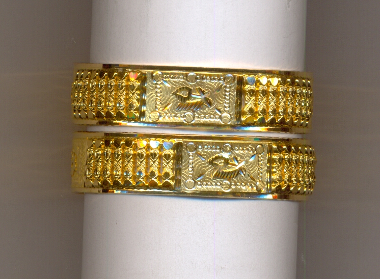 GOLD BANGLE PLAIN FANCY
