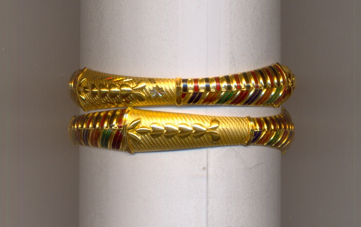 GOLD BANGLE PLAIN FANCY