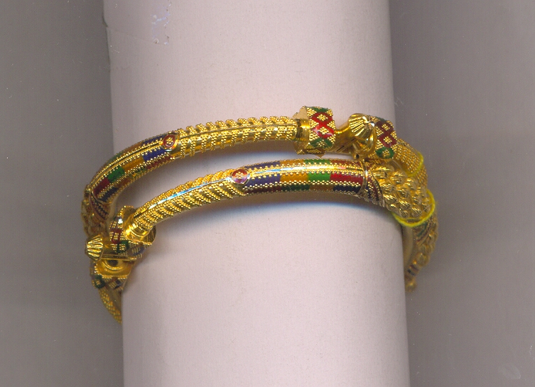GOLD BANGLE PLAIN FANCY