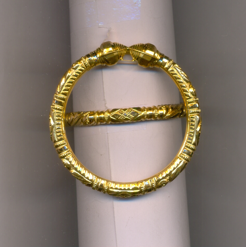 GOLD BANGLE PLAIN FANCY