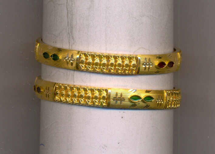 GOLD BANGLE PLAIN FANCY