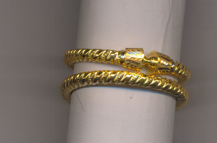 GOLD BANGLE PLAIN FANCY