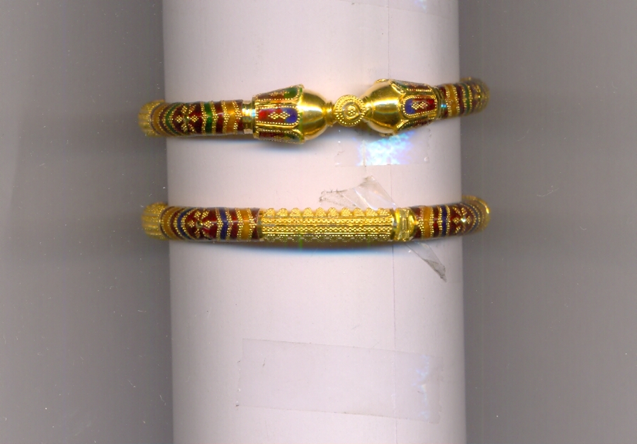 GOLD BANGLE PLAIN FANCY