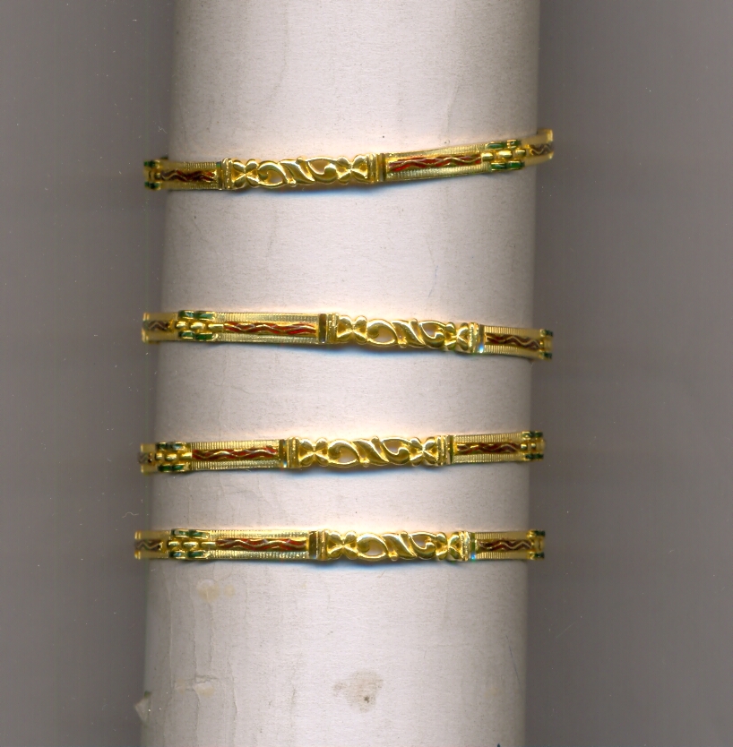GOLD BANGLE PLAIN FANCY