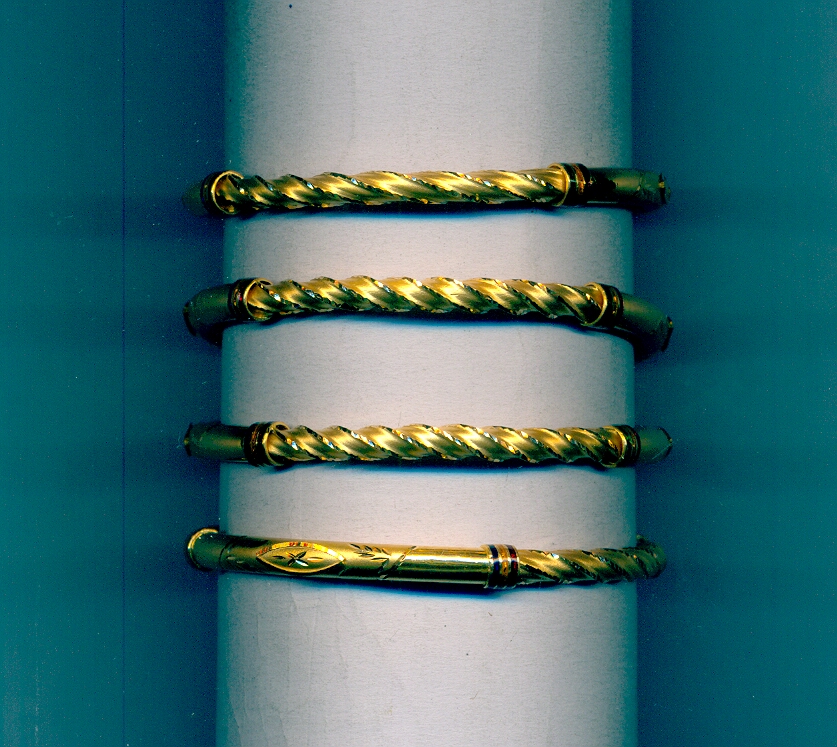GOLD BANGLE PLAIN FANCY