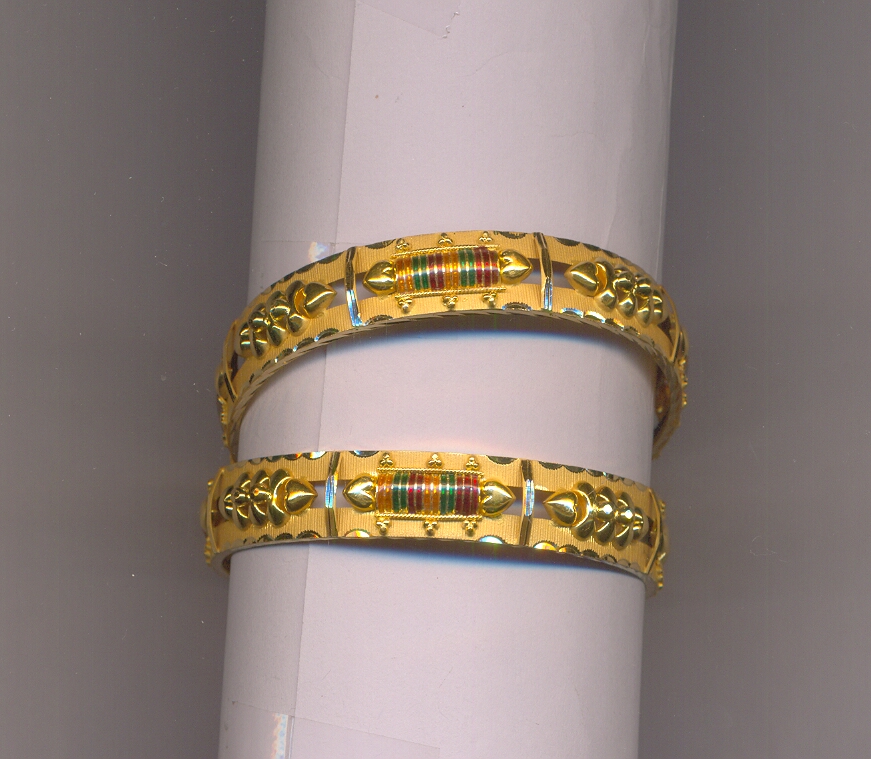 GOLD BANGLE PLAIN FANCY