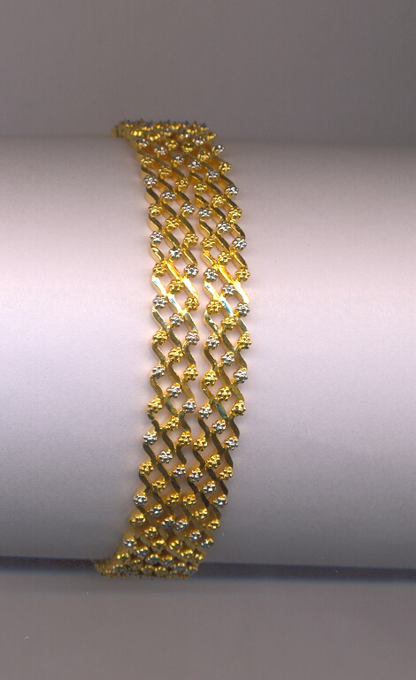 GOLD BANGLE PLAIN FANCY