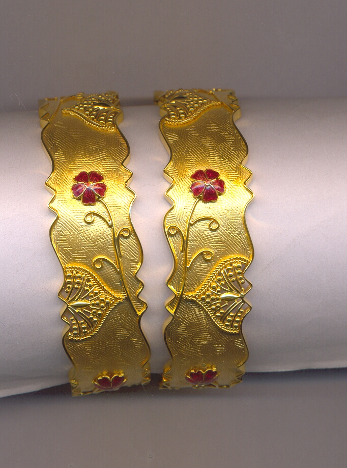 GOLD BANGLE PLAIN FANCY