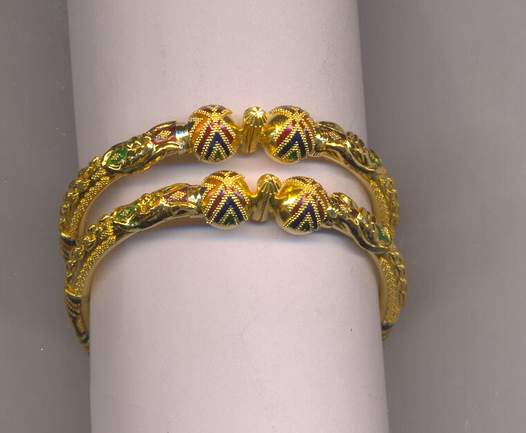 GOLD BANGLE PLAIN FANCY