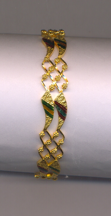 GOLD BANGLE PLAIN FANCY