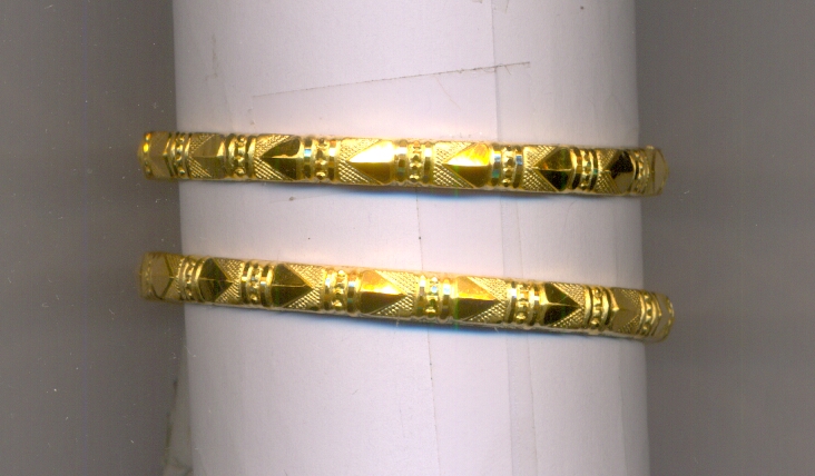 GOLD BANGLE PLAIN FANCY