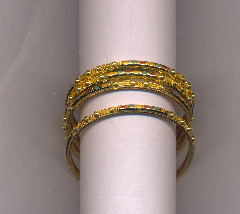 GOLD BANGLE PLAIN FANCY
