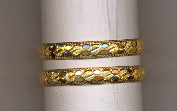 GOLD BANGLE PLAIN FANCY