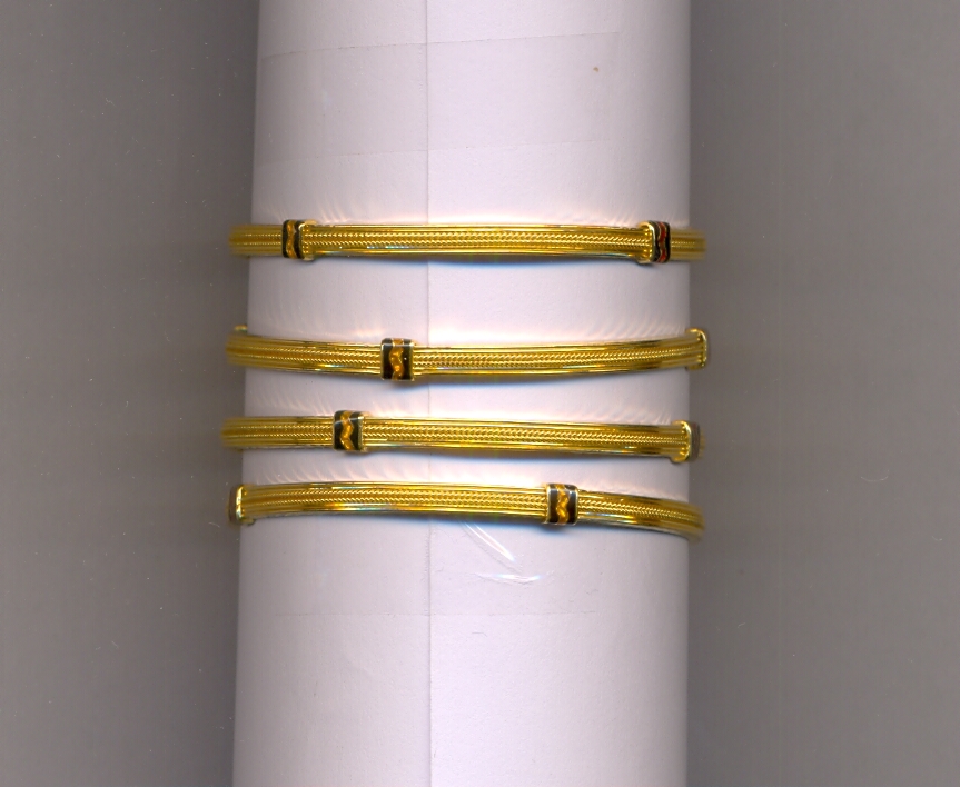 GOLD BANGLE PLAIN FANCY