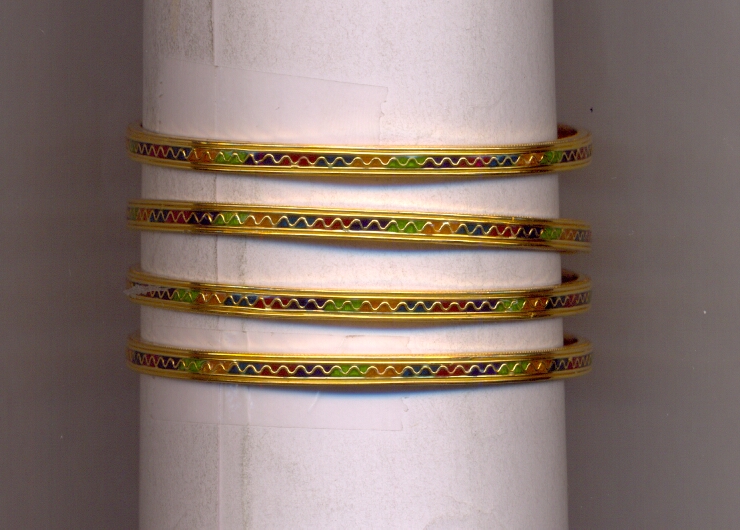 GOLD BANGLE PLAIN FANCY