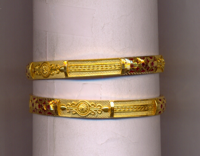 GOLD BANGLE PLAIN FANCY