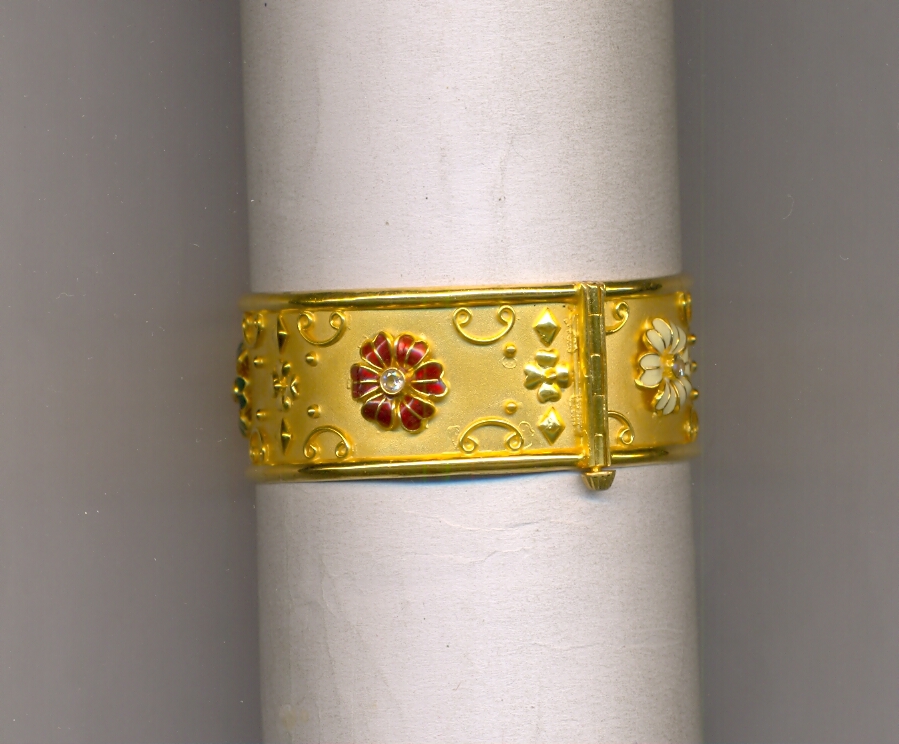 GOLD BANGLE PLAIN FANCY