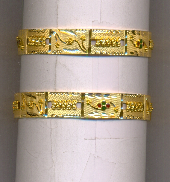 GOLD BANGLE PLAIN FANCY