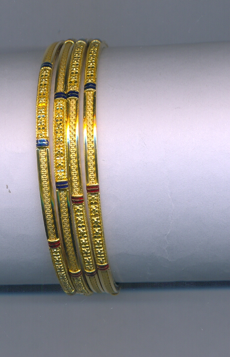 GOLD BANGLE PLAIN FANCY