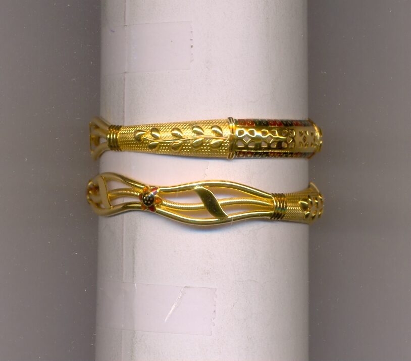 GOLD BANGLE PLAIN FANCY
