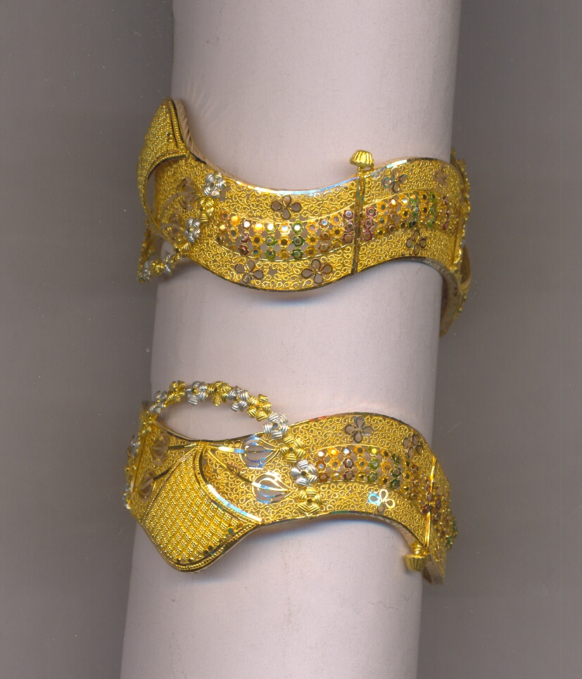 GOLD BANGLE PLAIN FANCY
