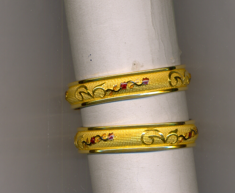 GOLD BANGLE PLAIN FANCY