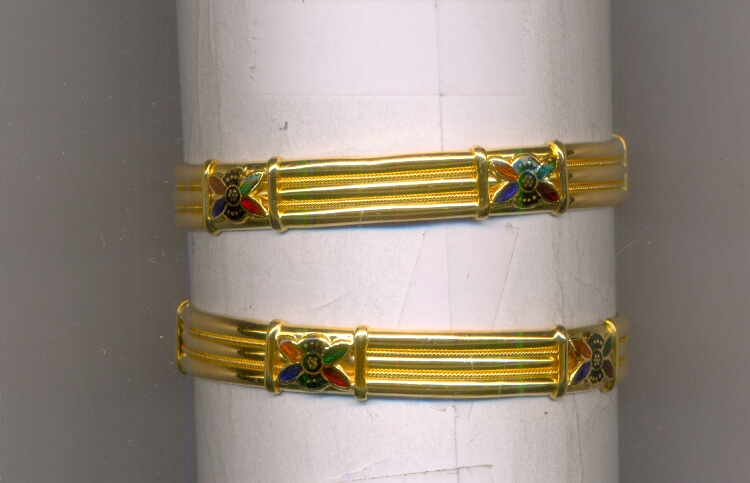 GOLD BANGLE PLAIN FANCY