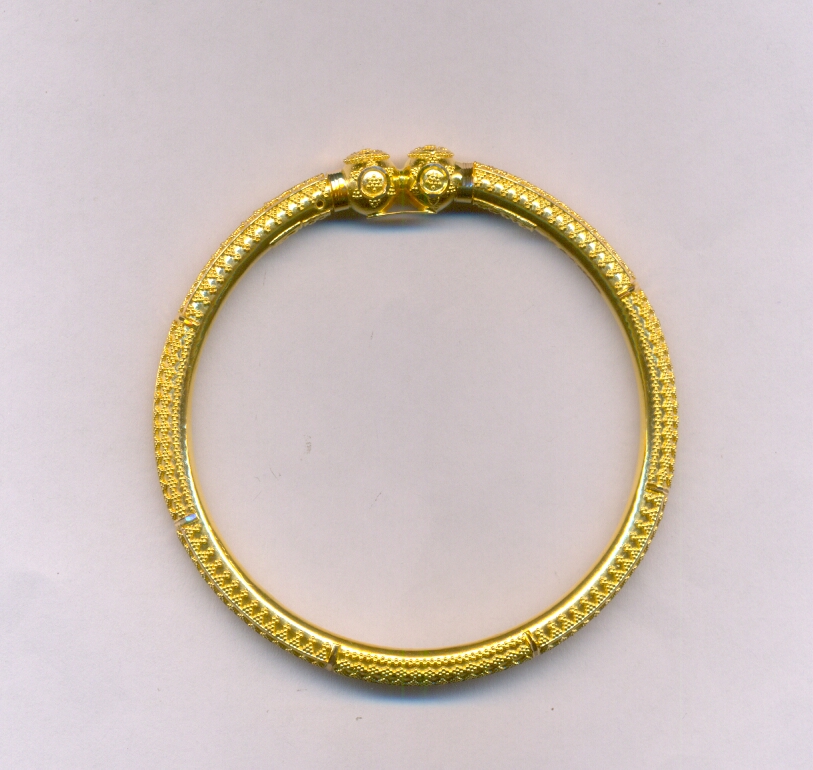GOLD BANGLE PLAIN FANCY