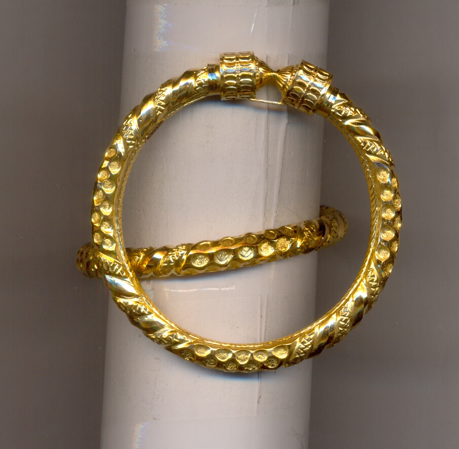 GOLD BANGLE PLAIN FANCY