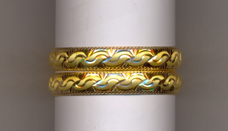GOLD BANGLE PLAIN FANCY