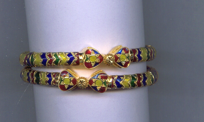 GOLD BANGLE PLAIN FANCY