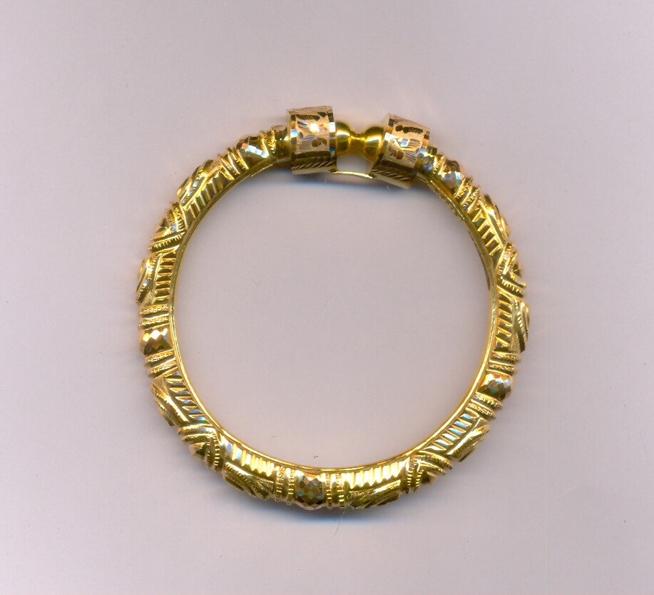 GOLD BANGLE PLAIN FANCY