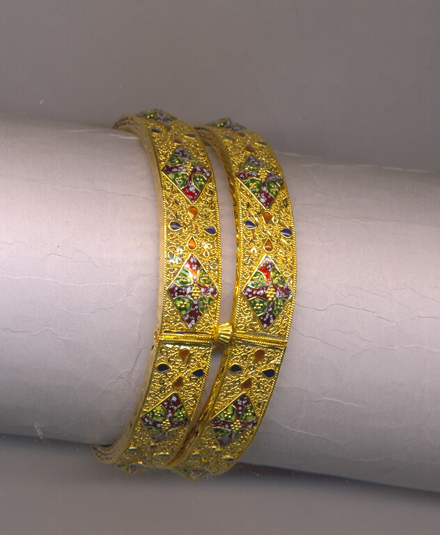 GOLD BANGLE PLAIN FANCY