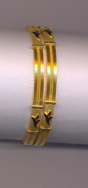 GOLD BANGLE PLAIN FANCY