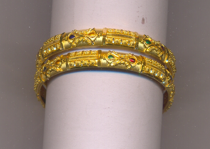 GOLD BANGLE PLAIN FANCY