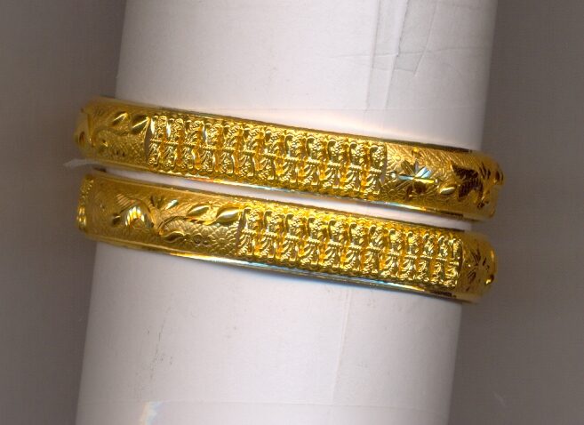 GOLD BANGLE PLAIN FANCY