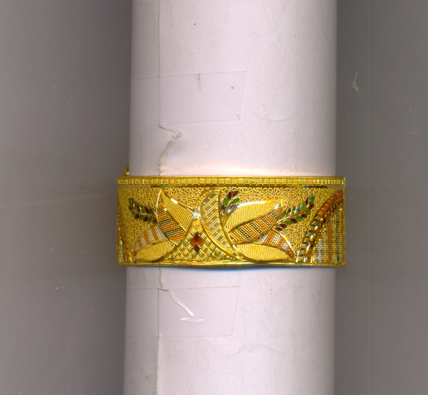 GOLD BANGLE PLAIN FANCY