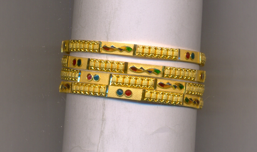 GOLD BANGLE PLAIN FANCY