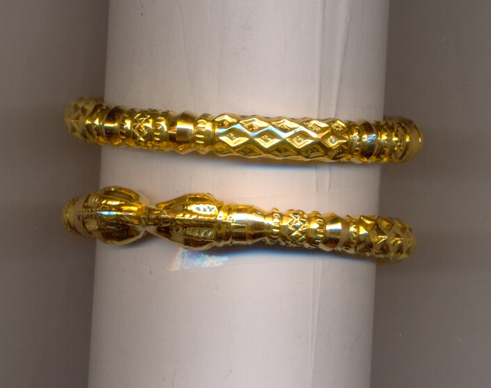 GOLD BANGLE PLAIN FANCY